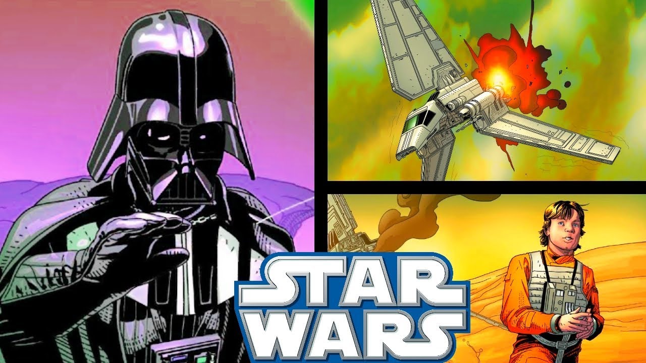 How Darth Vader SAVED Luke From Getting Captured!! - Star Wars Comics 1