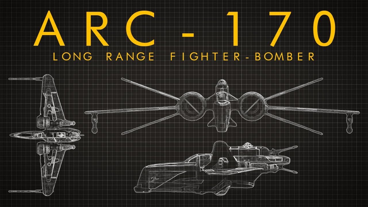 Star Wars: ARC-170 - Ship Breakdown 1