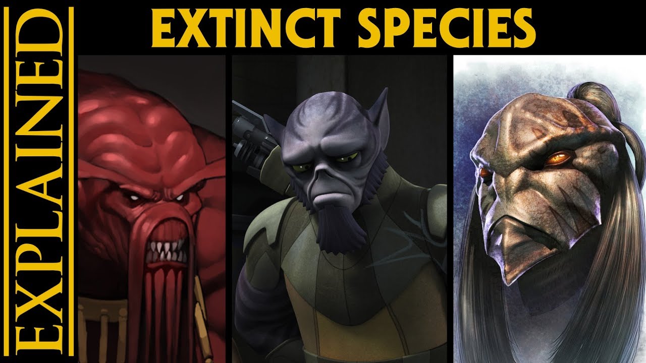 The Extinct Species of the Star Wars Galaxy 1