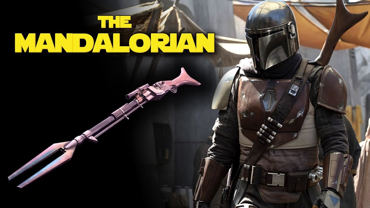 The Mandalorian Weapon REVEALED! New Details and Photo! (Star Wars TV) 1