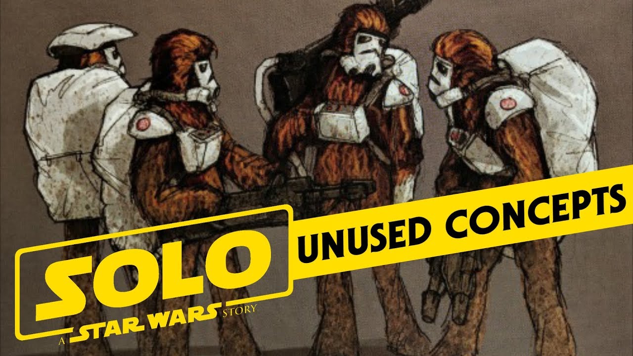 Wookiee Stormtroopers - The Art of Solo: A Star Wars Story 1