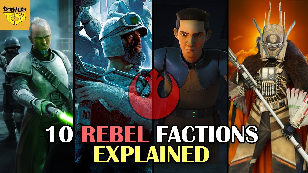 10 Rebel Alliance Factions Explained 1