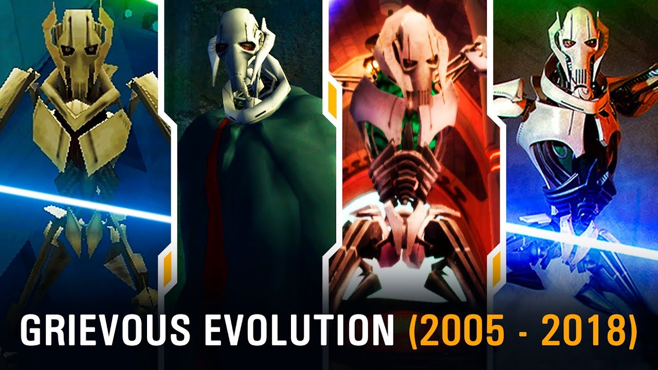 Evolution of Grievous in Star Wars Games (2005 - 2018) 1