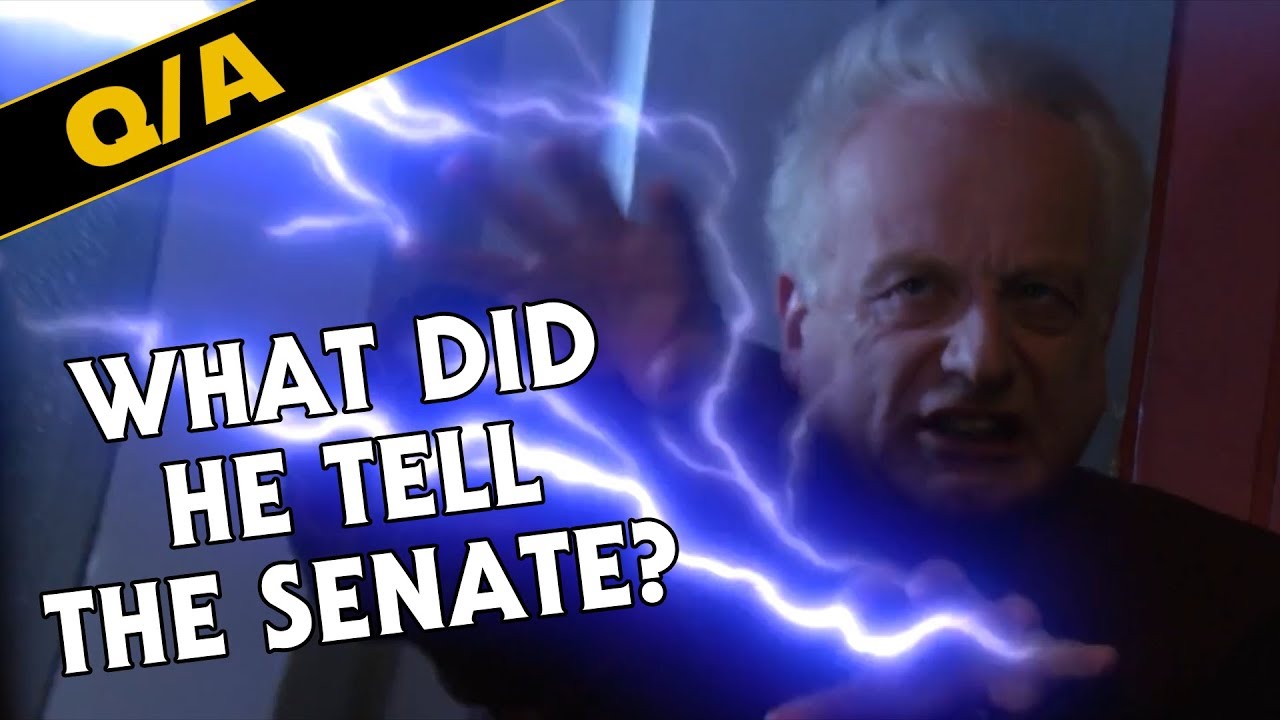 How Did Palpatine Explain Surviving the Assassination Attempt - Star Wars 1