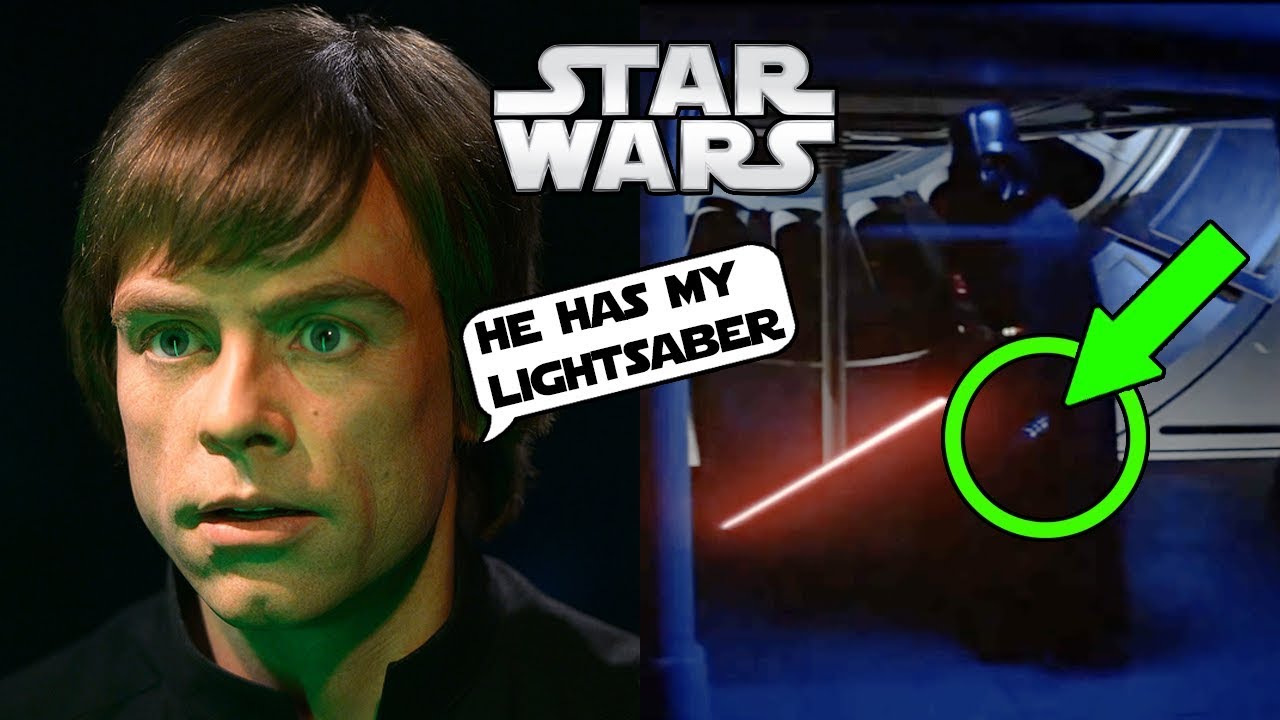 How Luke Took his Lightsaber BACK From Vader to Kill him - Star Wars Theory 1