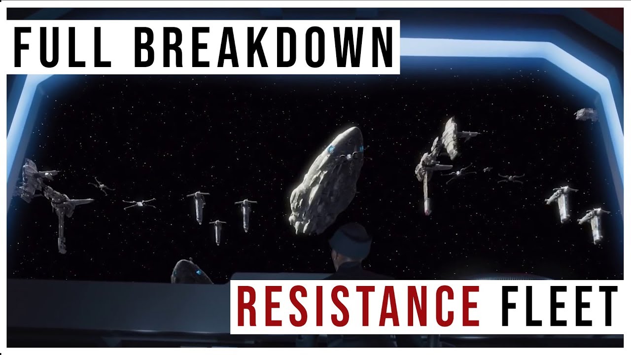 New Resistance Fleet after 'The Last Jedi' - REVEAL and BREAKDOWN 1