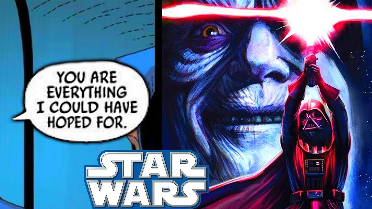Sidious GIVES Darth Vader The Biggest COMPLIMENT!!(CANON) - Star Wars Explained 1