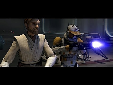 Star Wars Clone Wars General Grievous Takes Over Obi-Wan's Ship HD 1
