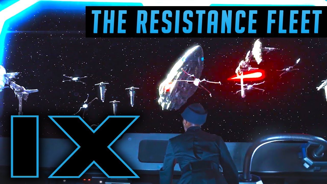 The Resistance Fleet in Episode 9 | Star Wars Speculation 1