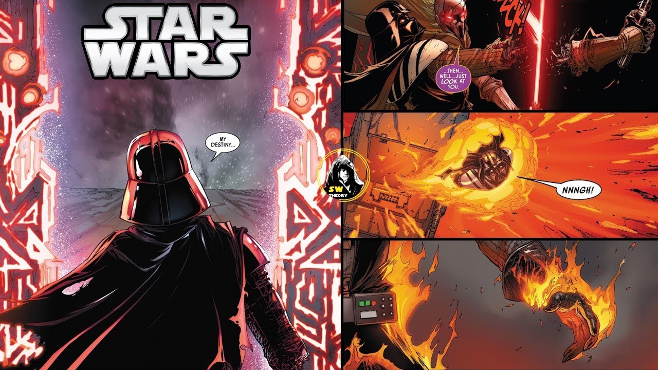 VADER FIGHTS MOMIN AND ENTERS THE PORTAL FOR PADME 1