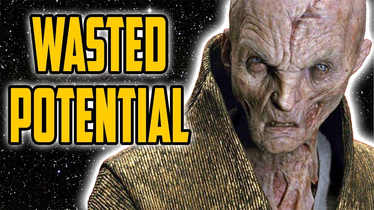 Why Supreme Leader Snoke Was WASTED POTENTIAL In Star Wars 1