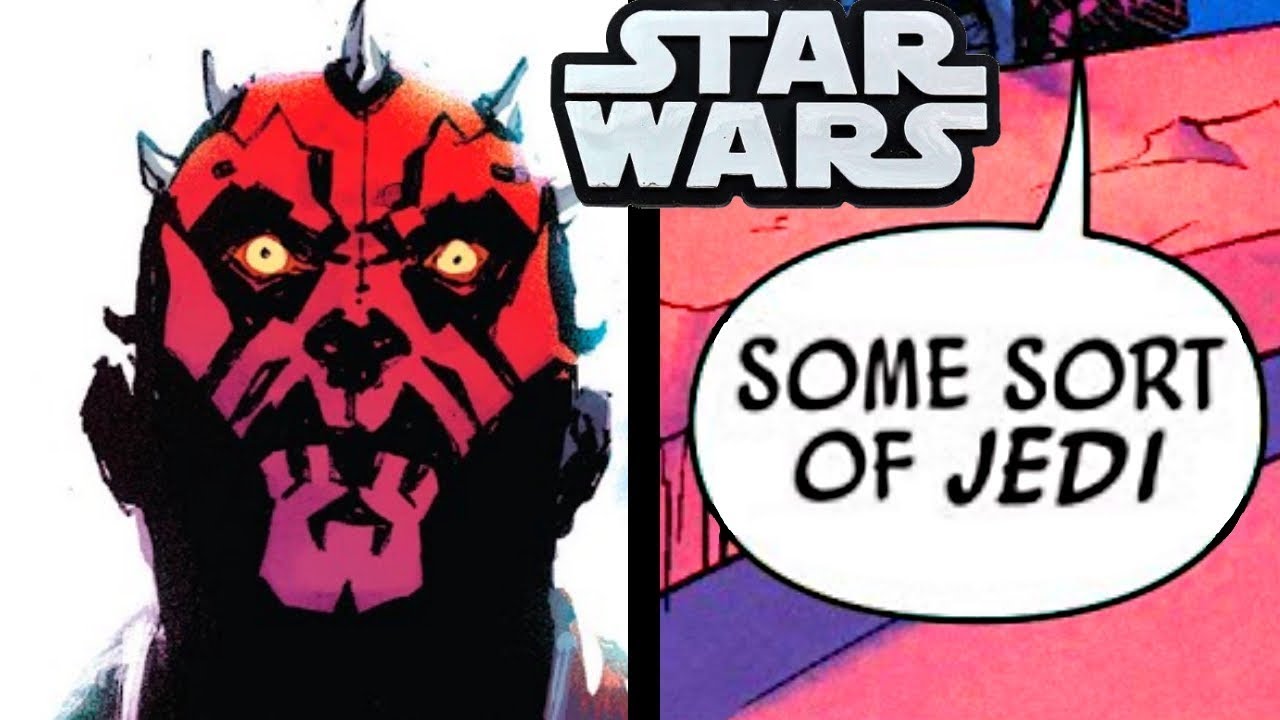 How Maul REACTED To Someone Calling Him a JEDI!!(CANON) - Star Wars 1