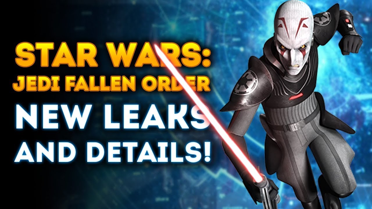 Star Wars: Jedi Fallen Order New Game LEAKS and TONS OF NEW DETAILS! (New Star Wars Game 2019) 1