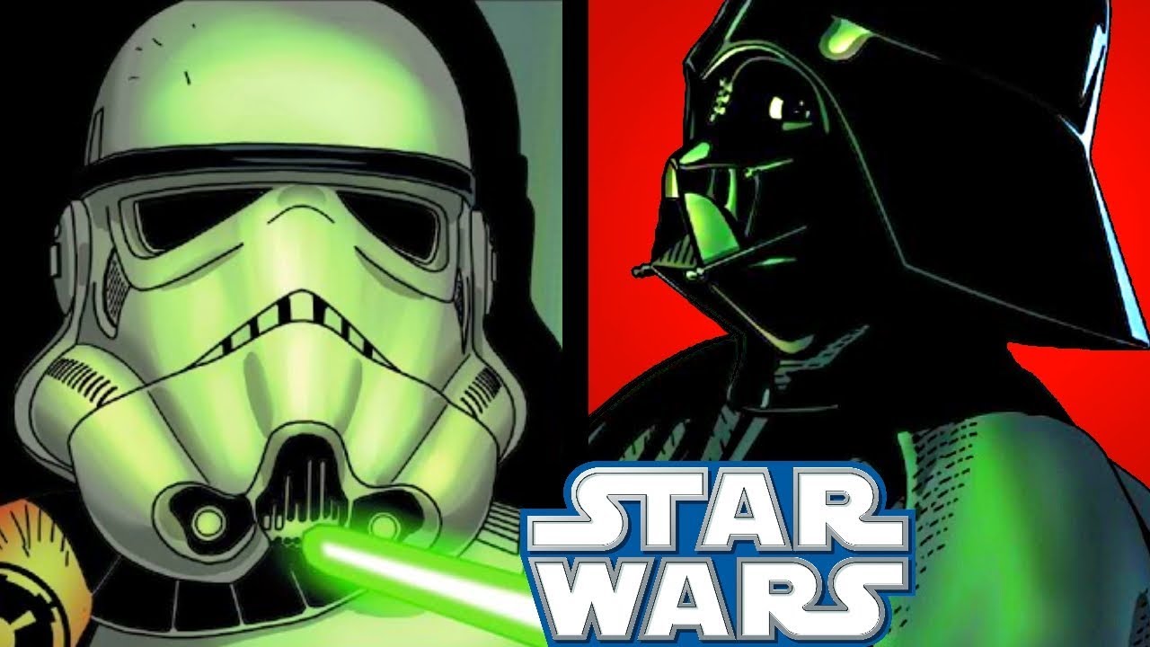 The Only Stormtrooper Who Stood Up To Darth Vader!!(CANON) - Star Wars 1
