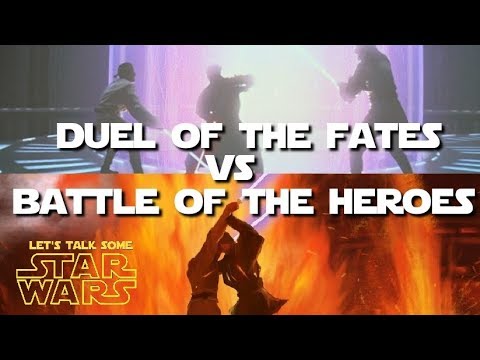 Duel of the Prequel Duels: It's not even a fair fight... (Let's Talk Some Star Wars) 1
