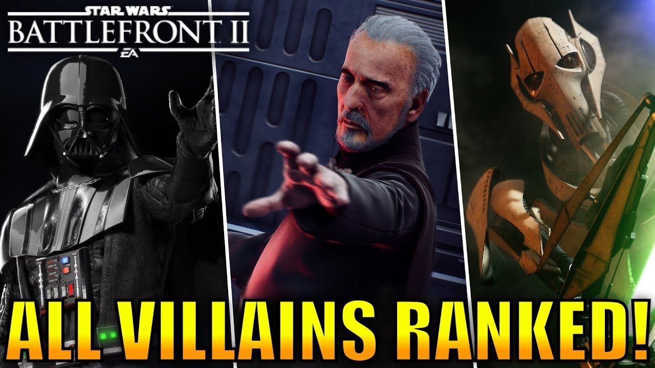 Every Villain Ranked from Worst to Best! - Star Wars Battlefront 2 1