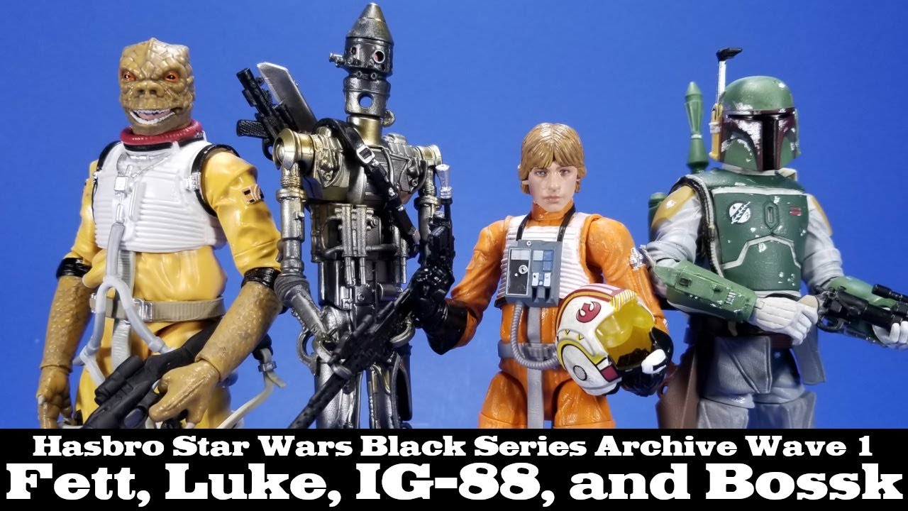 Star Wars Black Series Archive Hasbro Action Figure Review 1