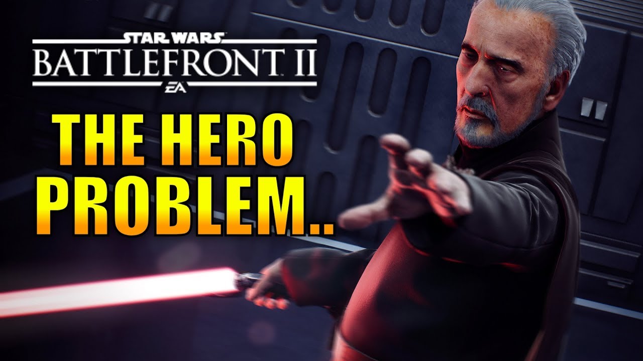 The Problem with The Heroes in Battlefront 2! - Star Wars Battlefront 2 1
