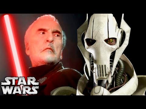 Dooku Admits He Could be DEFEATED by Grievous in Lightsaber Combat!