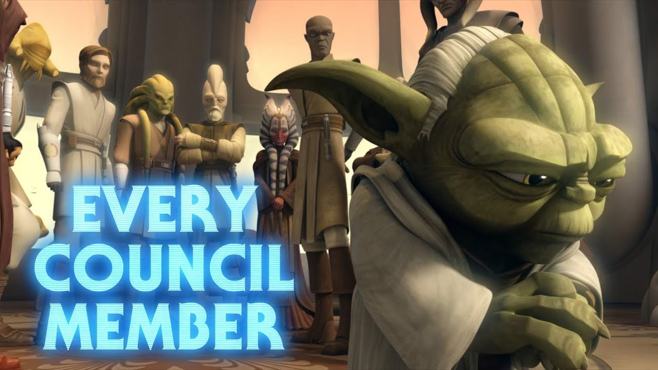 Every Jedi Council Member in Star Wars Canon 1