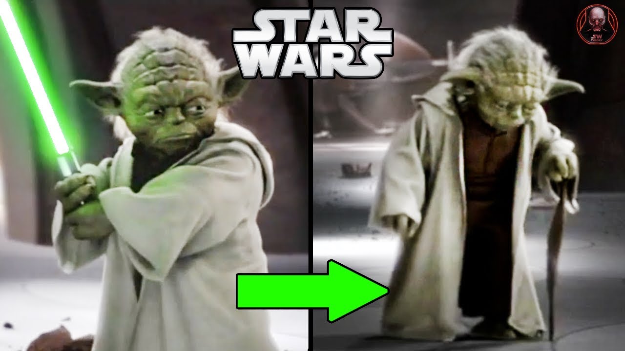 WHY Yoda Fights so Fast Yet Uses a Cane