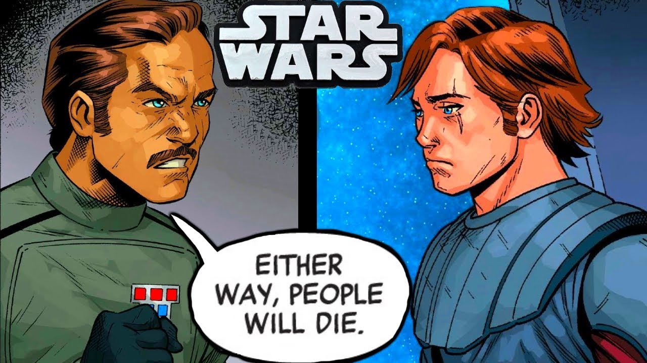THE OFFICER THAT LEFT ANAKIN SPEECHLESS!!(CANON) - SW Comics 1