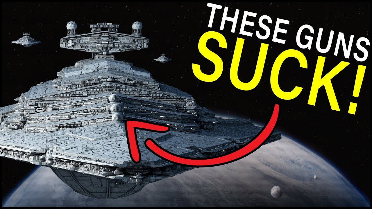 Why Star Wars Turbolasers SUCK! (and better options) | Star Wars Lore 1