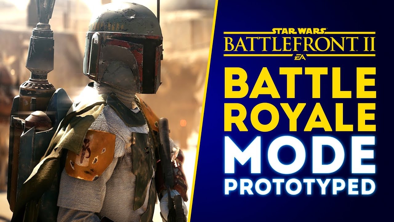 Battle Royale Mode Prototyped! DETAILS - Star Wars Battlefront II 1