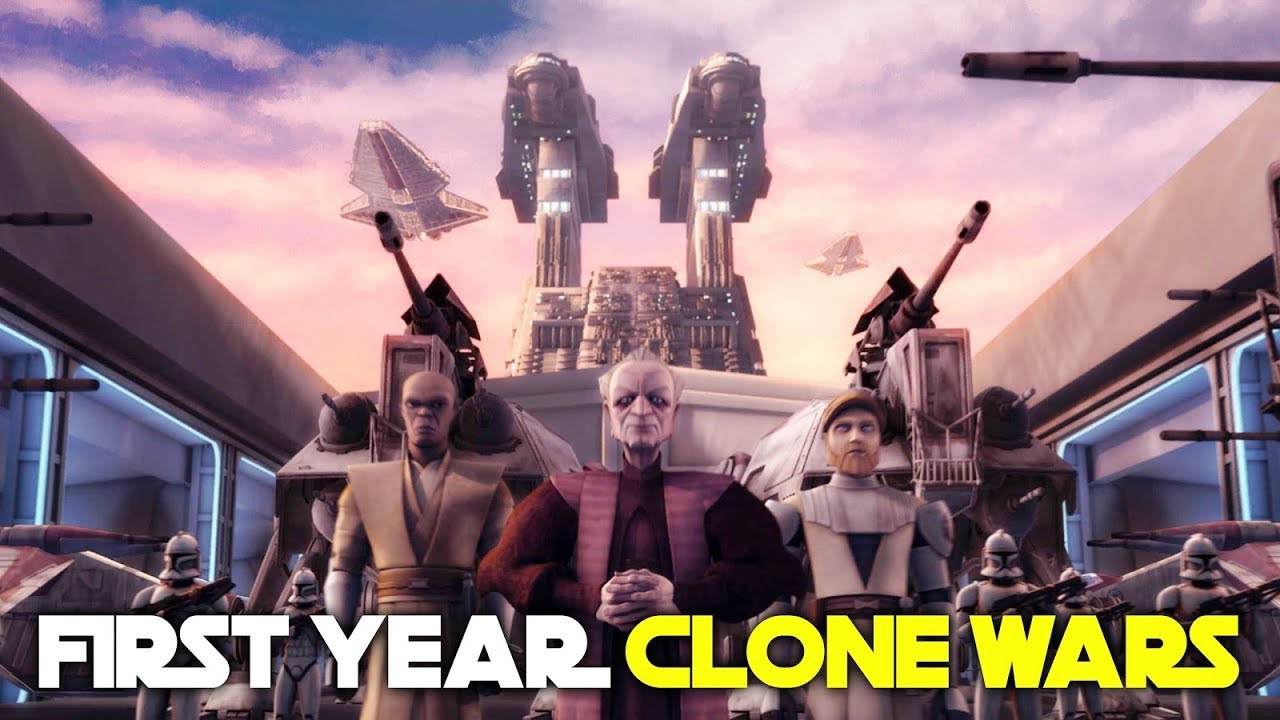 Entire First Year of the Clone Wars | Star Wars Lore 1