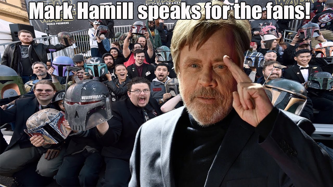 Mark Hamill Defends Star Wars fans 1