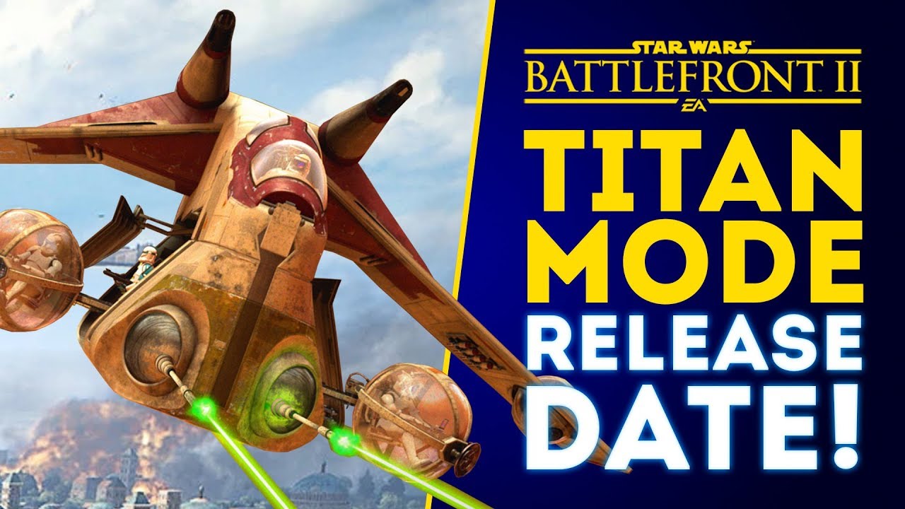 New Titan Mode RELEASE DATE! Hero Skin for Count Dooku! - Battlefront II 1