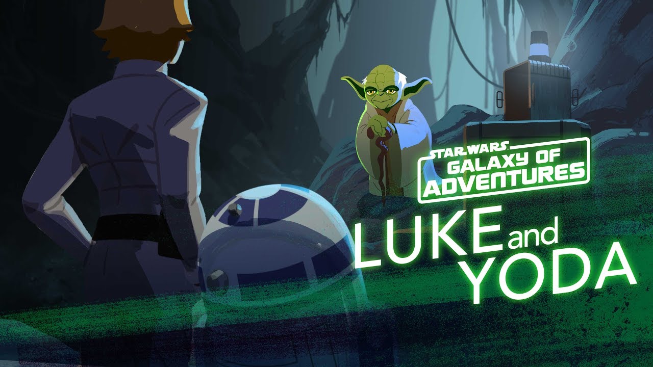 Yoda - The Jedi Master and Luke Skywalker | Star Wars Galaxy of Adventures 1