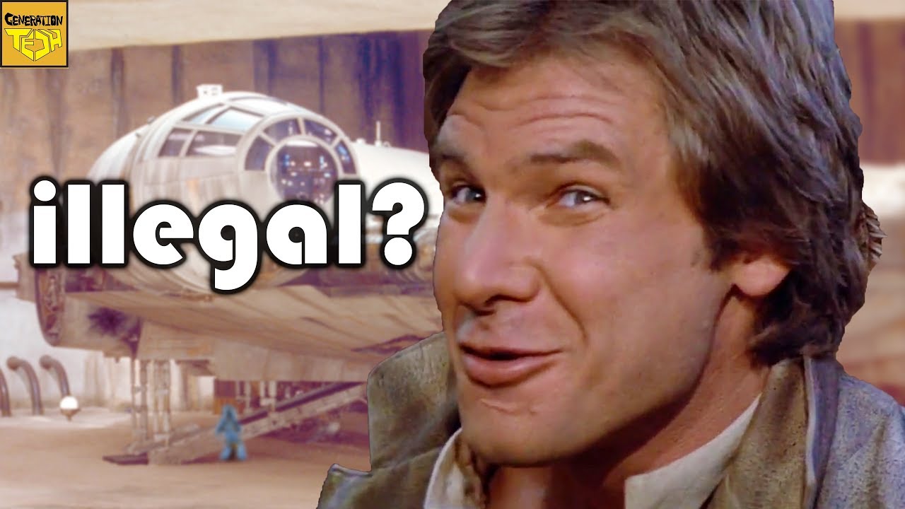 10 MOST ILLEGAL Items Han Solo Smuggled on the Millennium Falcon 1