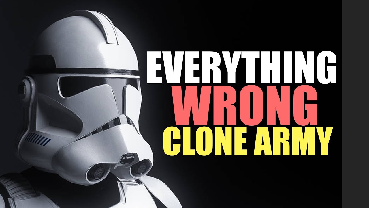 Everything Wrong with the Clone Army [ft Geetsly’s] 1