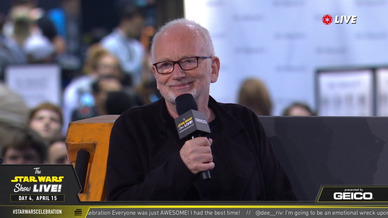 Ian McDiarmid Takes The Stage At SWCC 2019 | The Star Wars Show Live! 1