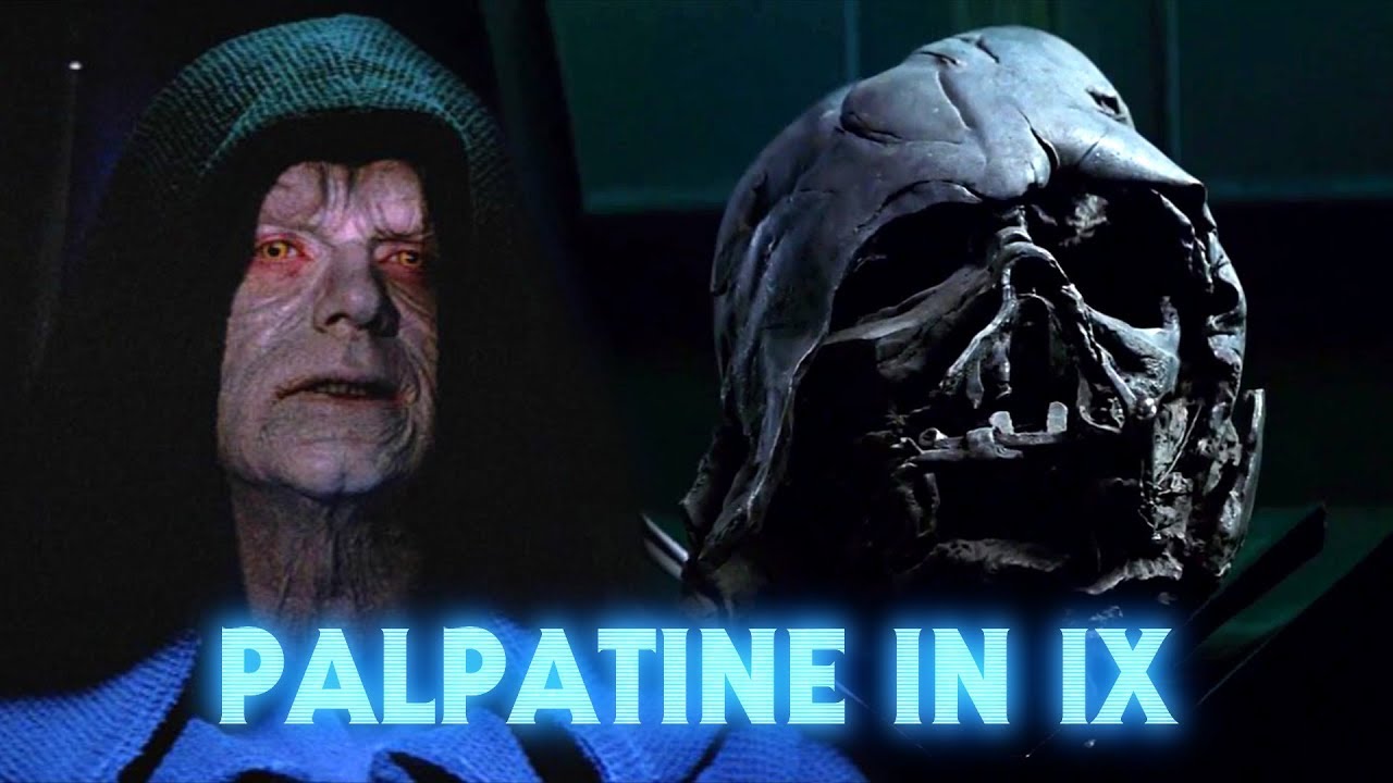 Is Palpatine Communicating with Kylo Ren Through Darth Vader's Helmet ? 1