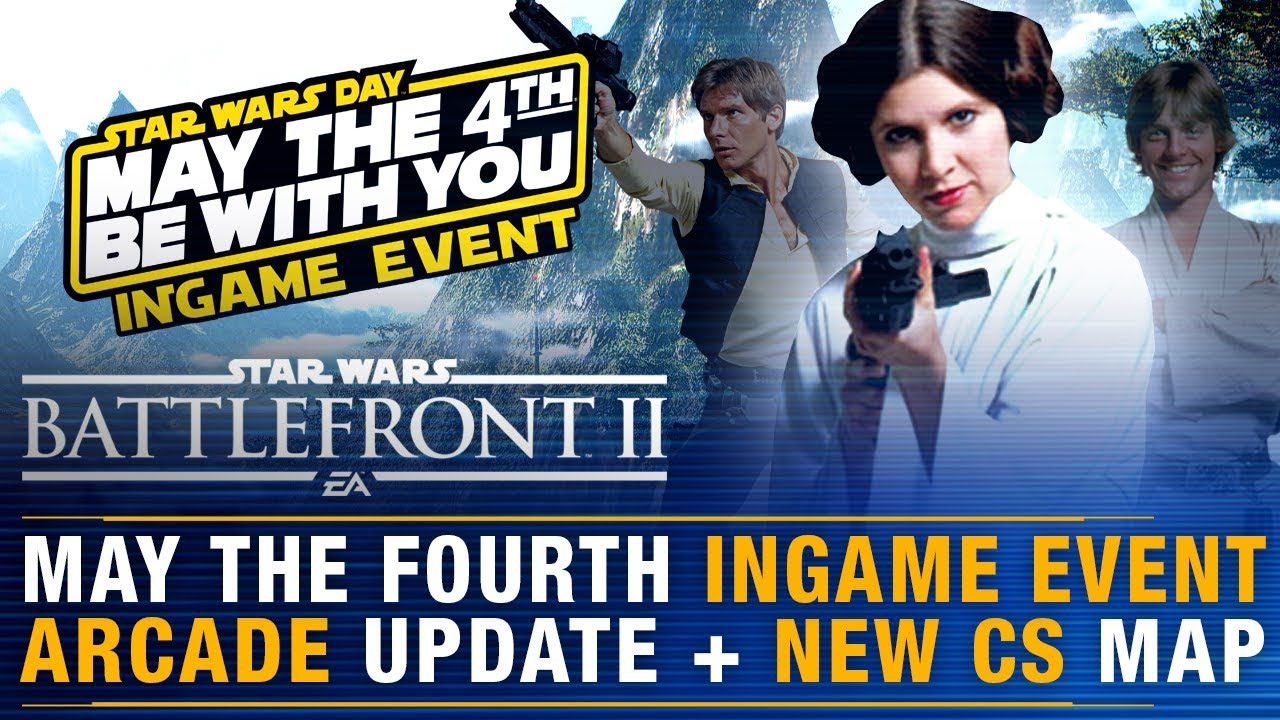 Leia May The 4th Event + Command System Soon and more ! SW Battlefront 1