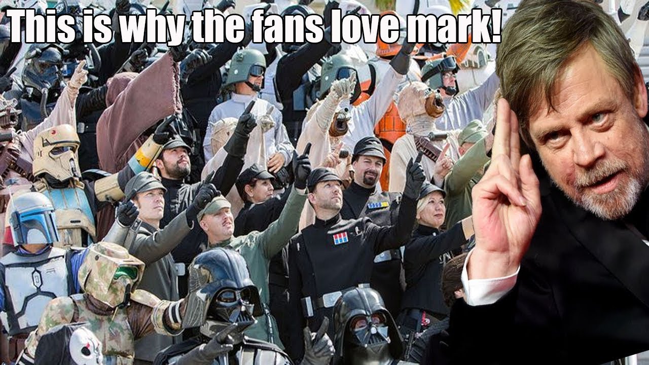 Mark Hamill Speaks for Star Wars Fans! 1