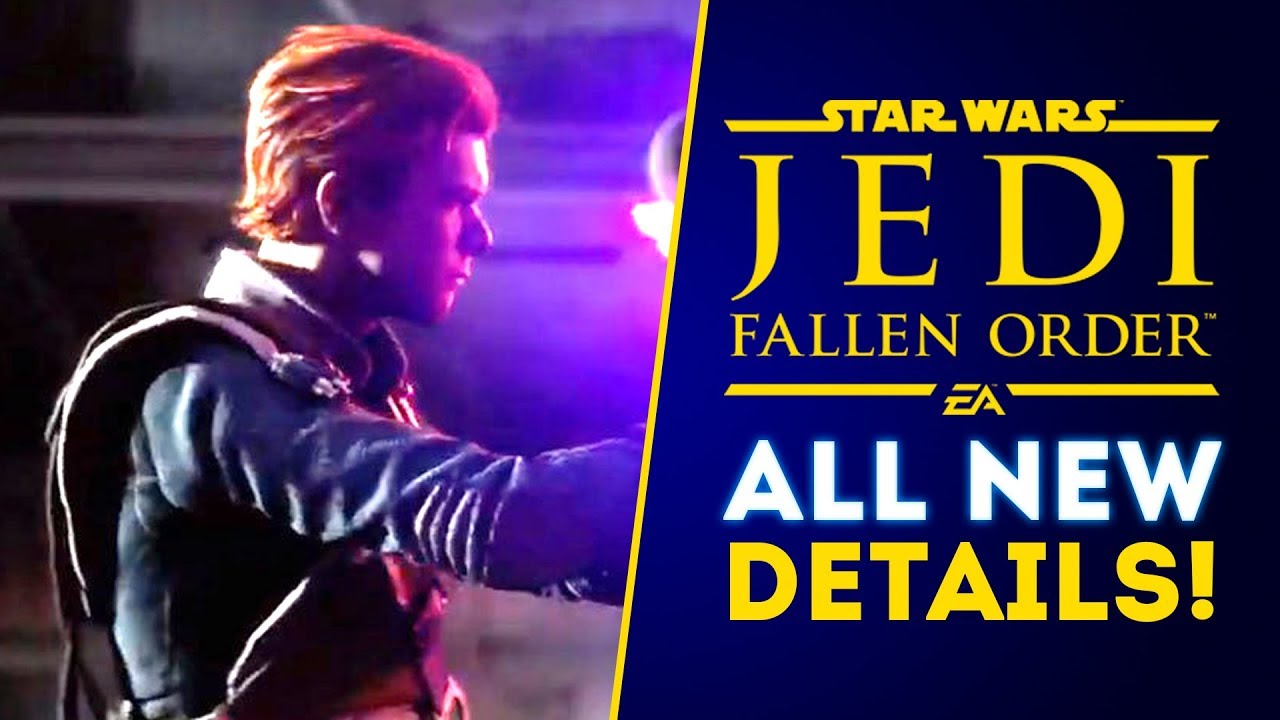 Star Wars Jedi Fallen Order ALL NEW DETAILS! Large Creatures Teased?! 1