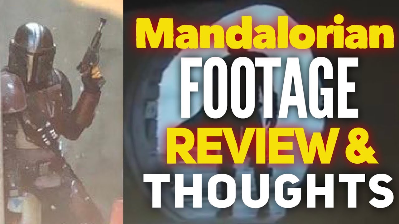 Star Wars The Mandalorian Footage Review and Thoughts 1