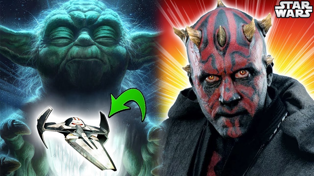 What Yoda Found in Darth Maul's Ship After Death...Star Wars Explained 1