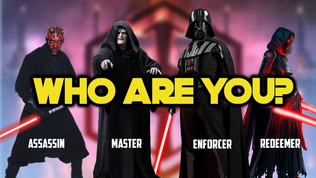 Which Sith Has the Same PERSONALITY As YOU? 1