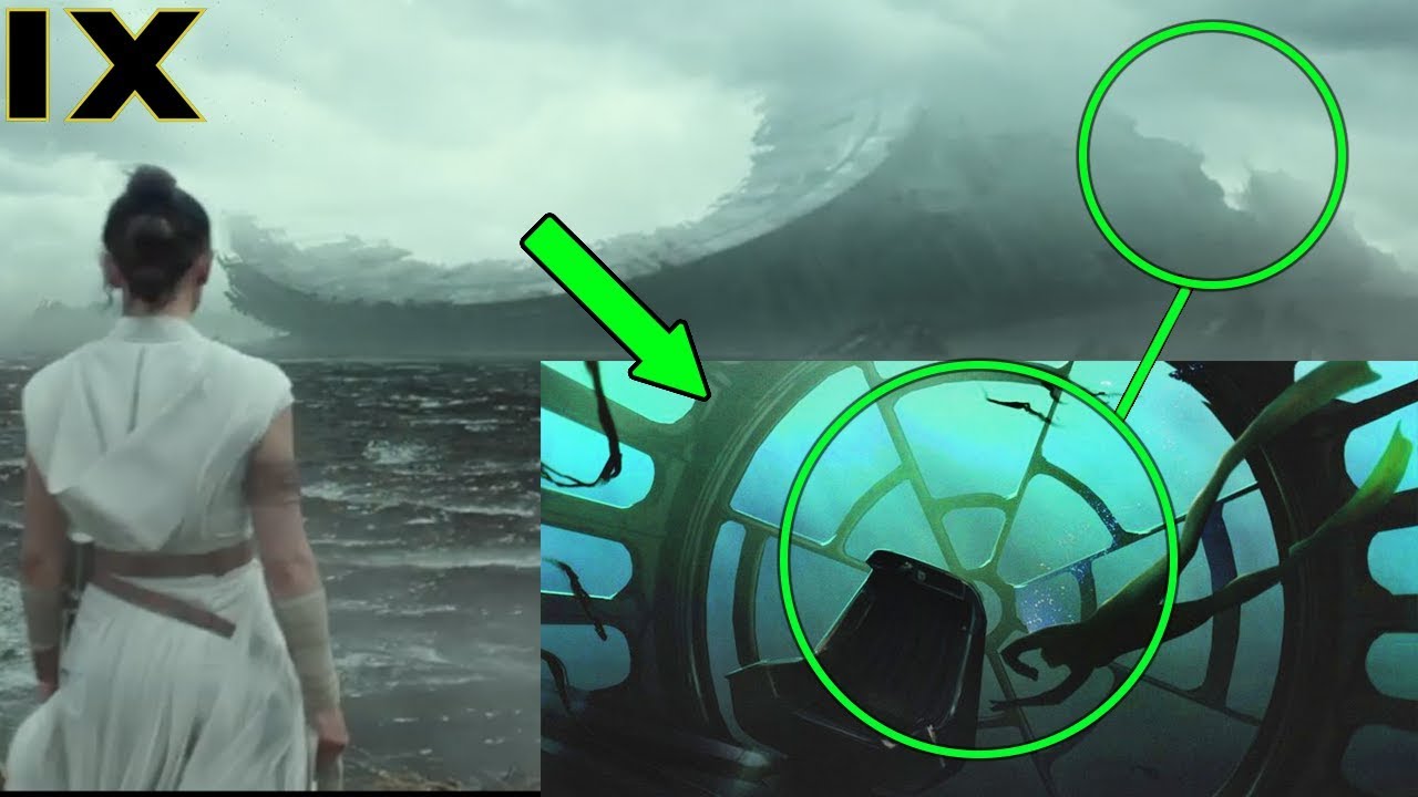 WHY The Death Star Is Underwater in Star Wars Episode IX Teaser Trailer ? 1