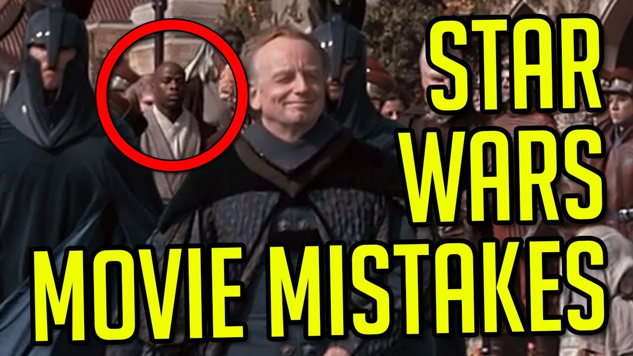 15 Star Wars Movie Mistakes | The Prequel Trilogy 1
