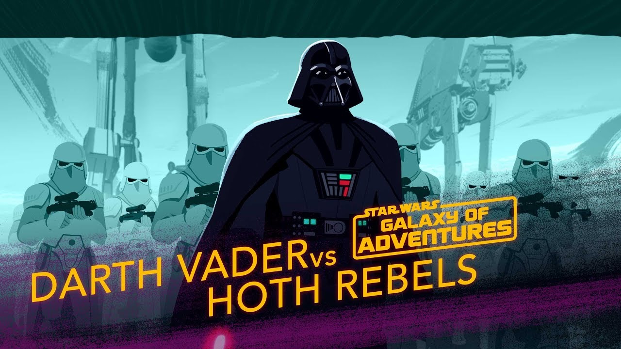 Darth Vader vs. Hoth Rebels - Crushing the Rebellion | Galaxy of Adventures 1