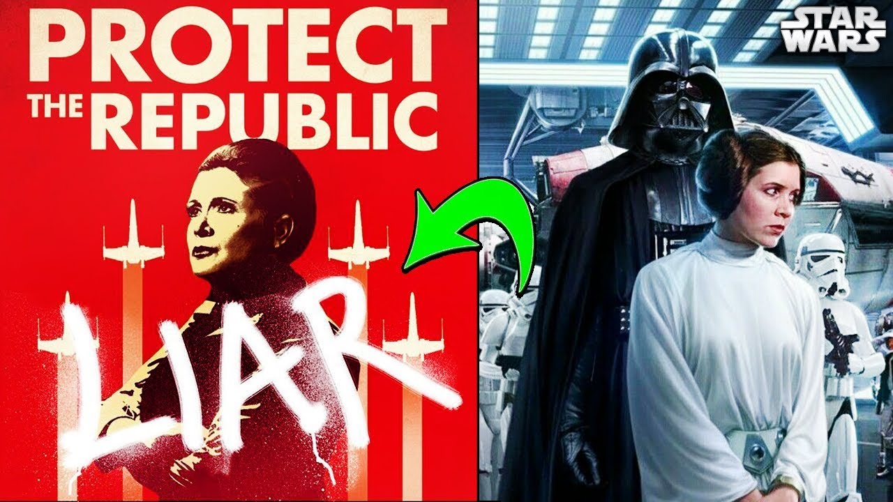 How the Galaxy Learned Darth Vader is Leia's Father (CANON) - Star Wars 1