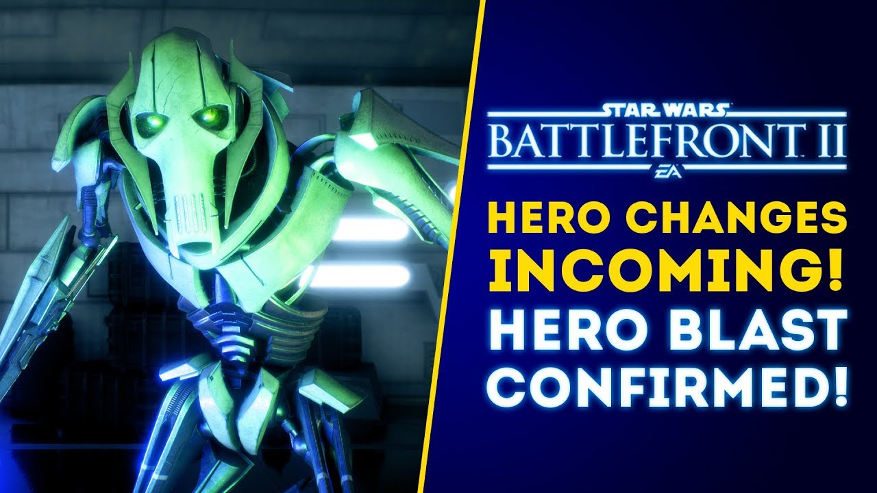 NEW HERO CHANGES INCOMING! Hero Blast Mode CONFIRMED - Battlefront 2 1