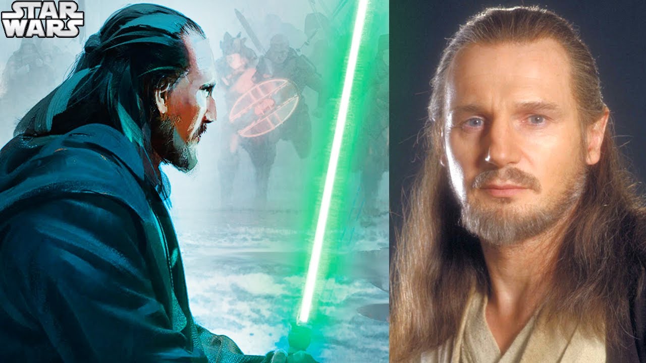 Qui-Gon Explains Why He Believes in Prophecies so Much (CANON) - Star Wars 1