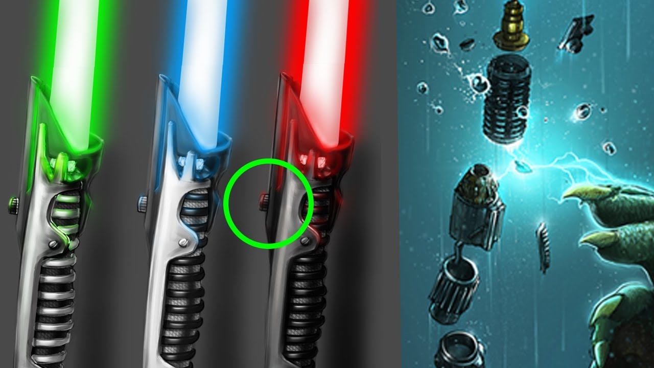 The One Thing You Never Knew About ALL Lightsabers - Star Wars Explained 1