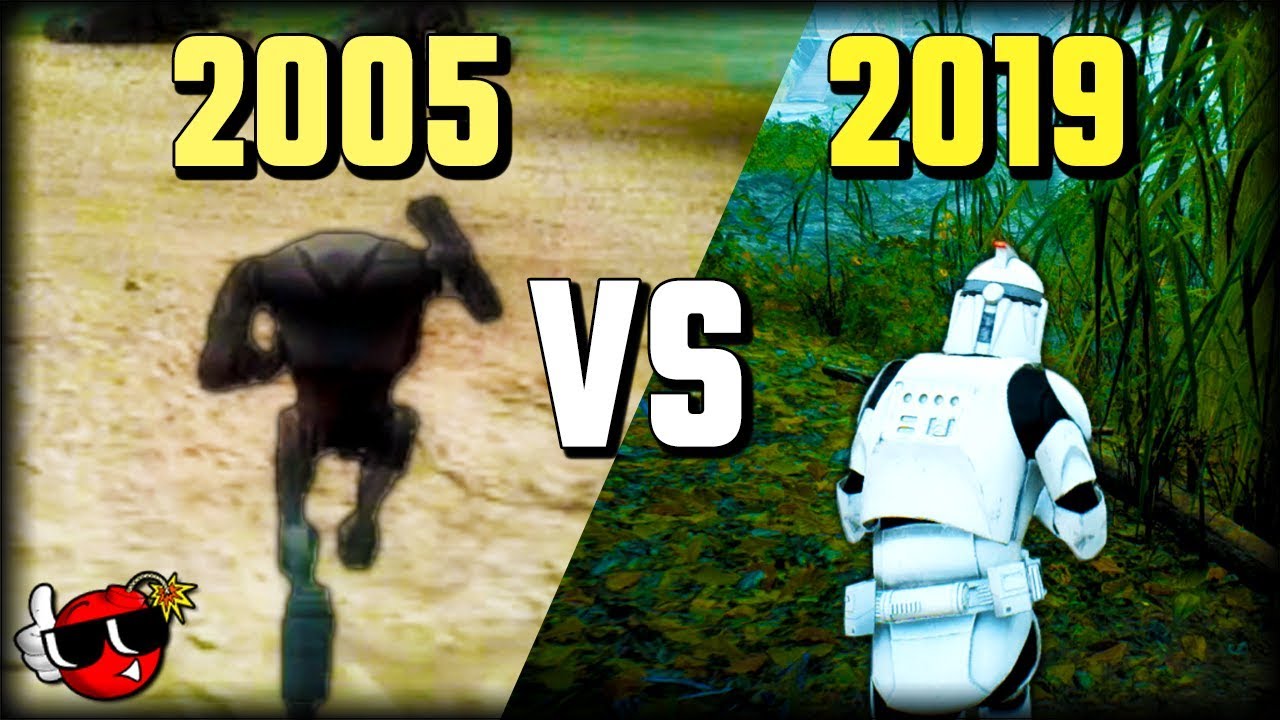 Which Star Wars Battlefront 2 Is Better? - OLD KASHYYYK vs NEW KASHYYYK 1